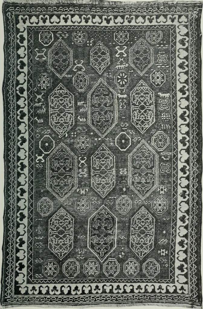 An illustration from Handbuch der orientalischen Teppichkunde, 1922, leaf 199