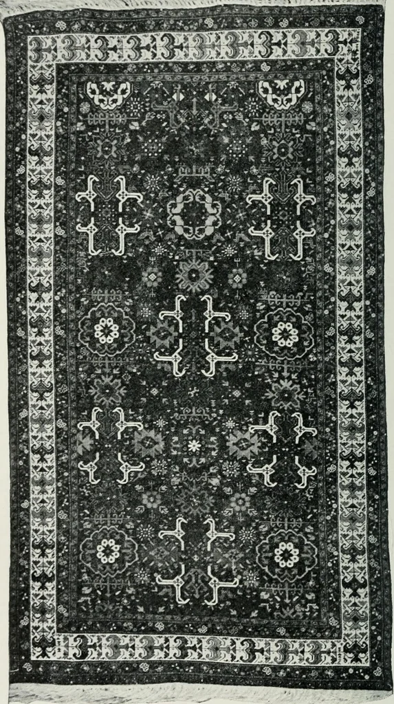 An illustration from Handbuch der orientalischen Teppichkunde, 1922, leaf 200