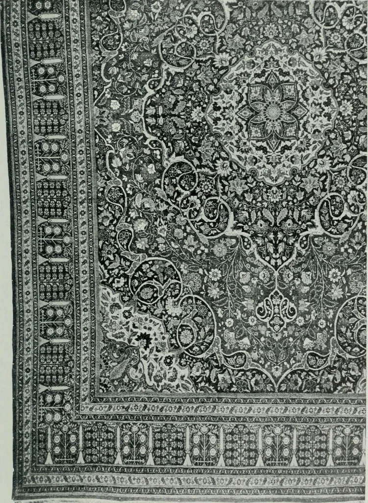 An illustration from Handbuch der orientalischen Teppichkunde, 1922, leaf 219