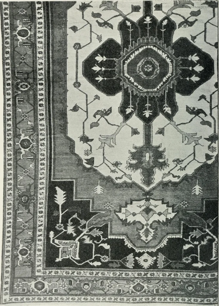 An illustration from Handbuch der orientalischen Teppichkunde, 1922, leaf 220