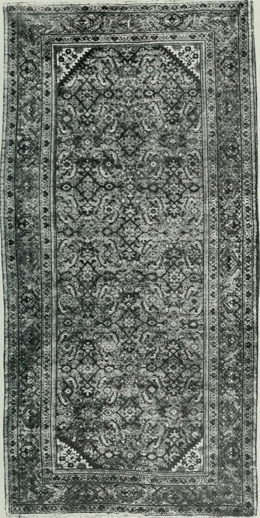 An illustration from Handbuch der orientalischen Teppichkunde, 1922, leaf 223
