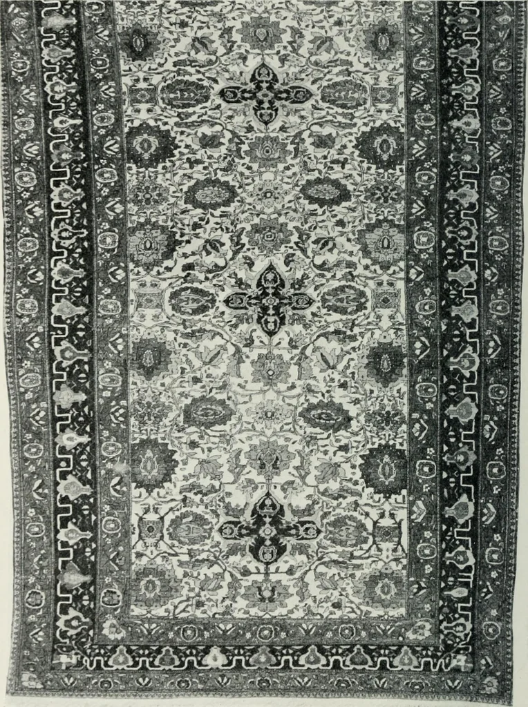An illustration from Handbuch der orientalischen Teppichkunde, 1922, leaf 226