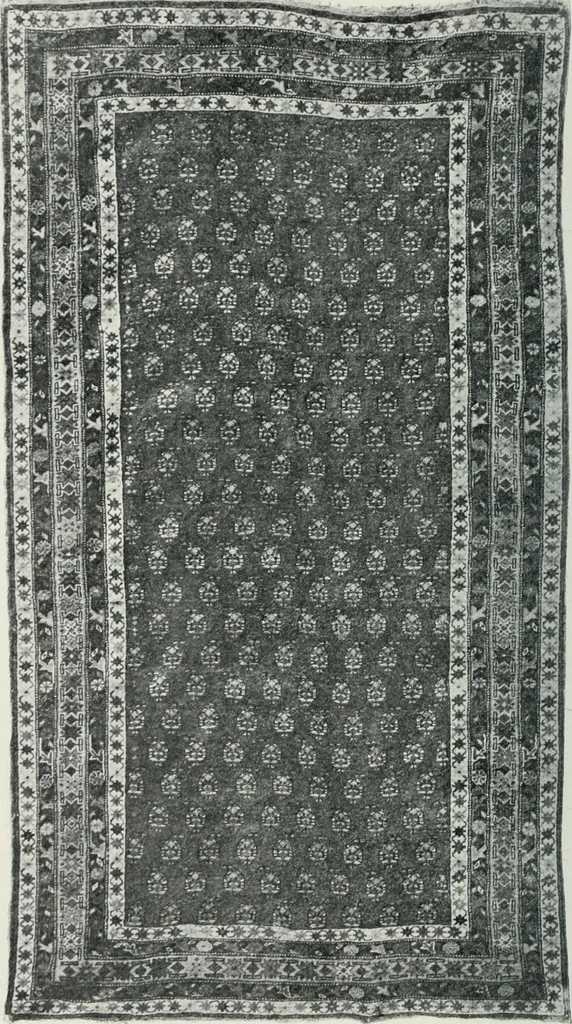 An illustration from Handbuch der orientalischen Teppichkunde, 1922, leaf 228