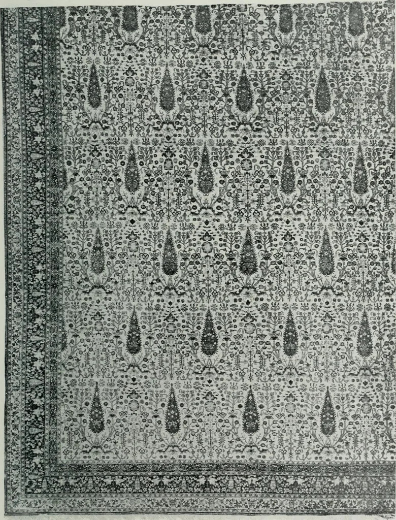 An illustration from Handbuch der orientalischen Teppichkunde, 1922, leaf 229
