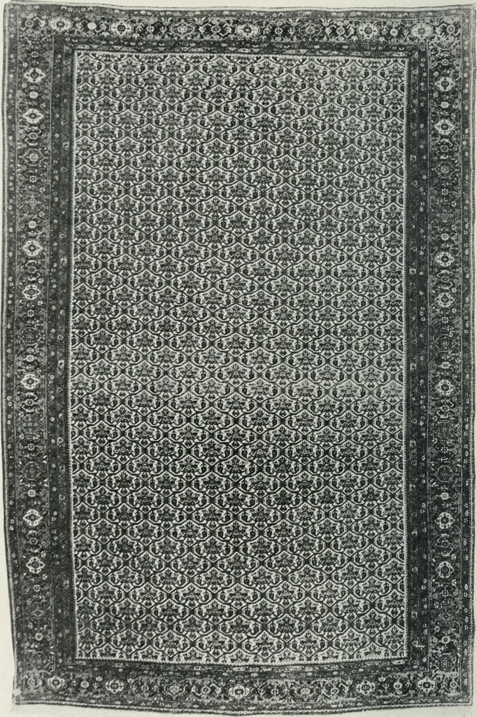 An illustration from Handbuch der orientalischen Teppichkunde, 1922, leaf 230