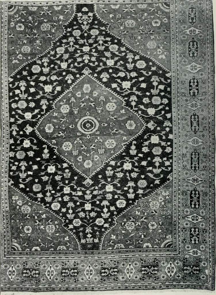 An illustration from Handbuch der orientalischen Teppichkunde, 1922, leaf 236