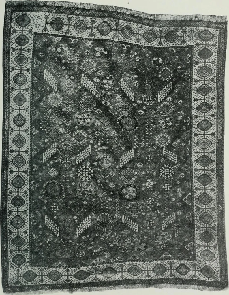 An illustration from Handbuch der orientalischen Teppichkunde, 1922, leaf 243
