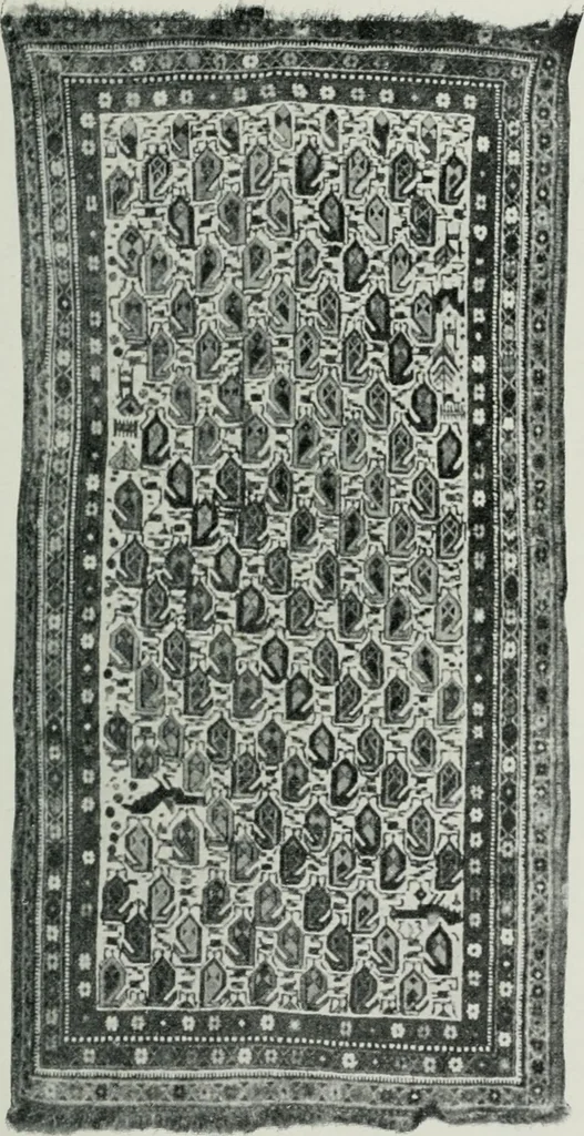 An illustration from Handbuch der orientalischen Teppichkunde, 1922, leaf 245