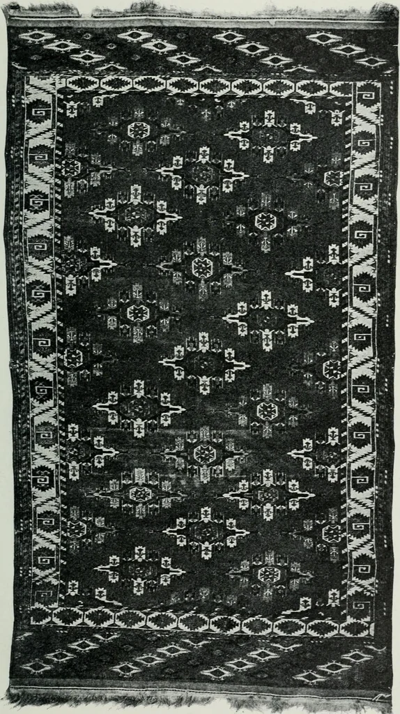 An illustration from Handbuch der orientalischen Teppichkunde, 1922, leaf 257