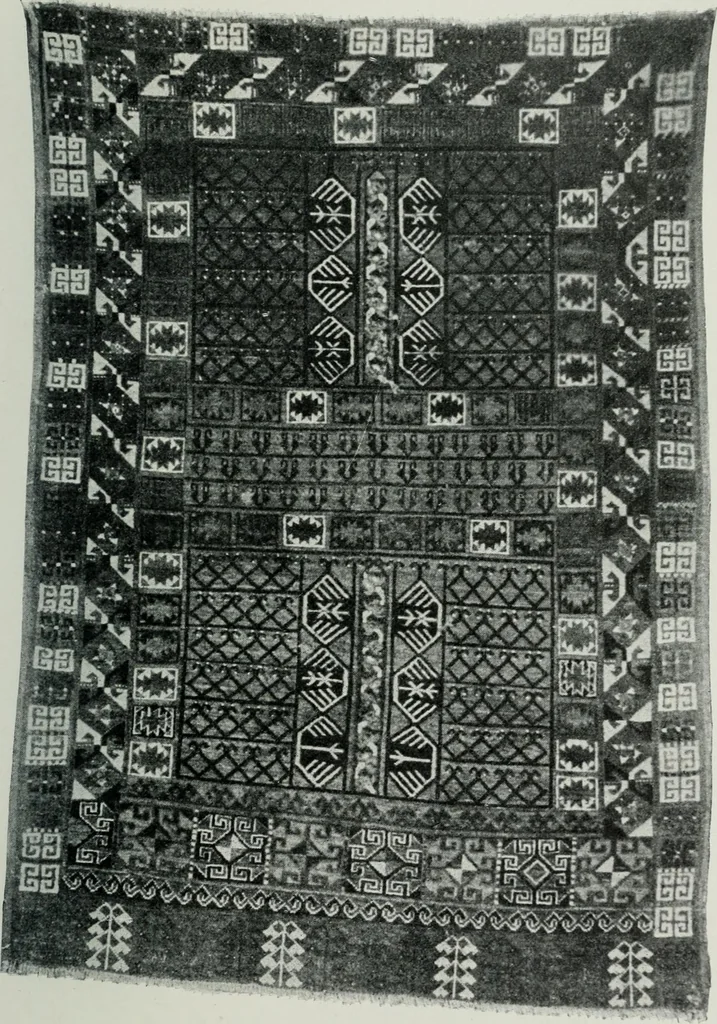 An illustration from Handbuch der orientalischen Teppichkunde, 1922, leaf 259