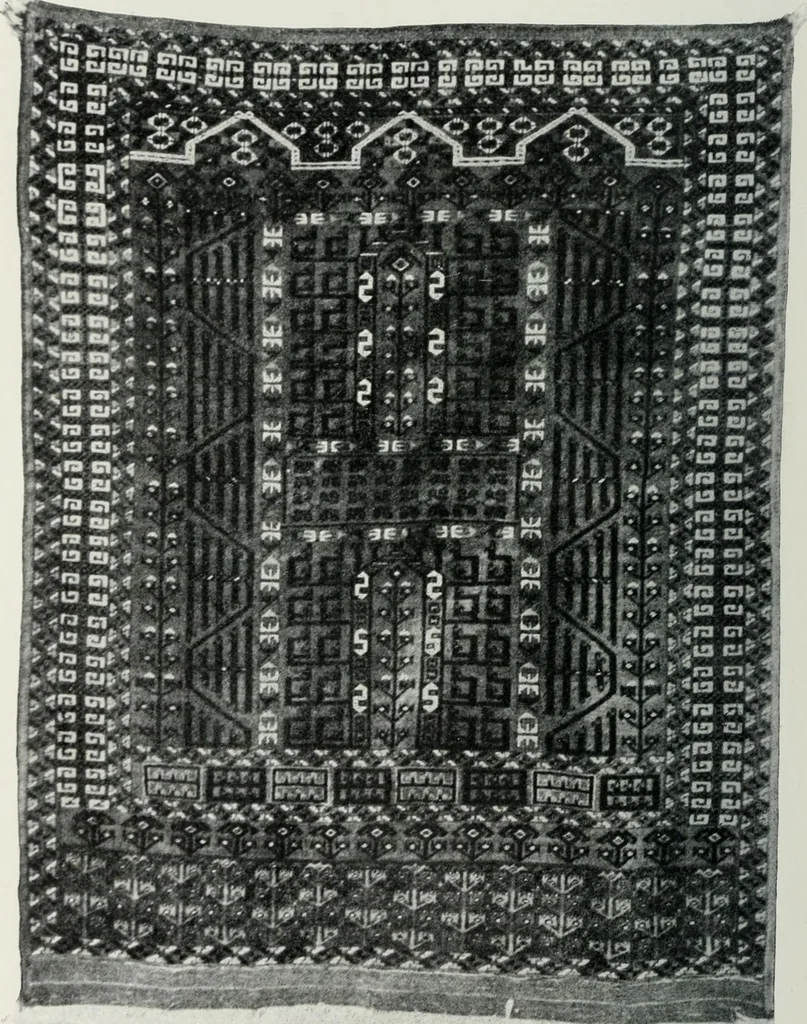 An illustration from Handbuch der orientalischen Teppichkunde, 1922, leaf 260