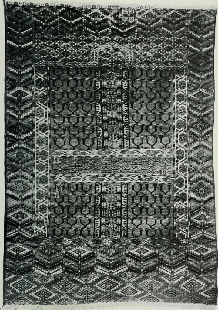 An illustration from Handbuch der orientalischen Teppichkunde, 1922, leaf 263