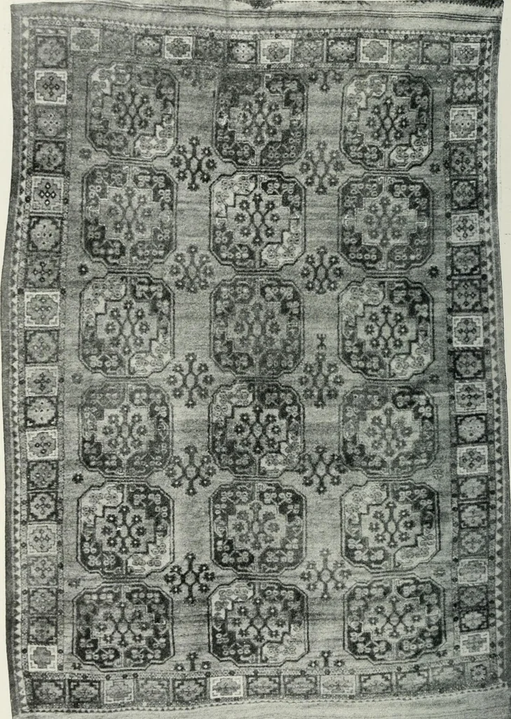 An illustration from Handbuch der orientalischen Teppichkunde, 1922, leaf 268