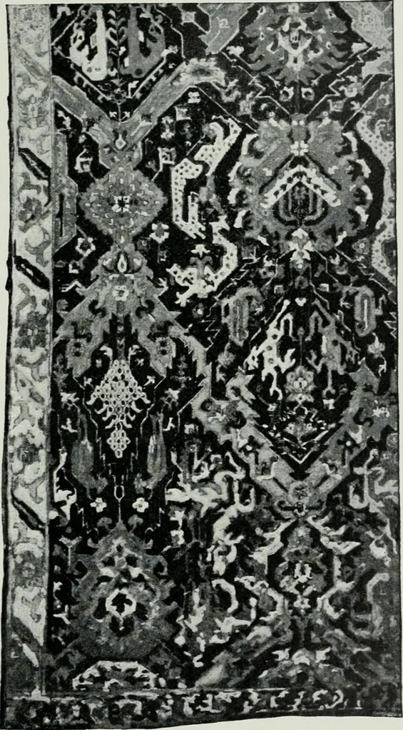 An illustration from Handbuch der orientalischen Teppichkunde, 1922, leaf 27
