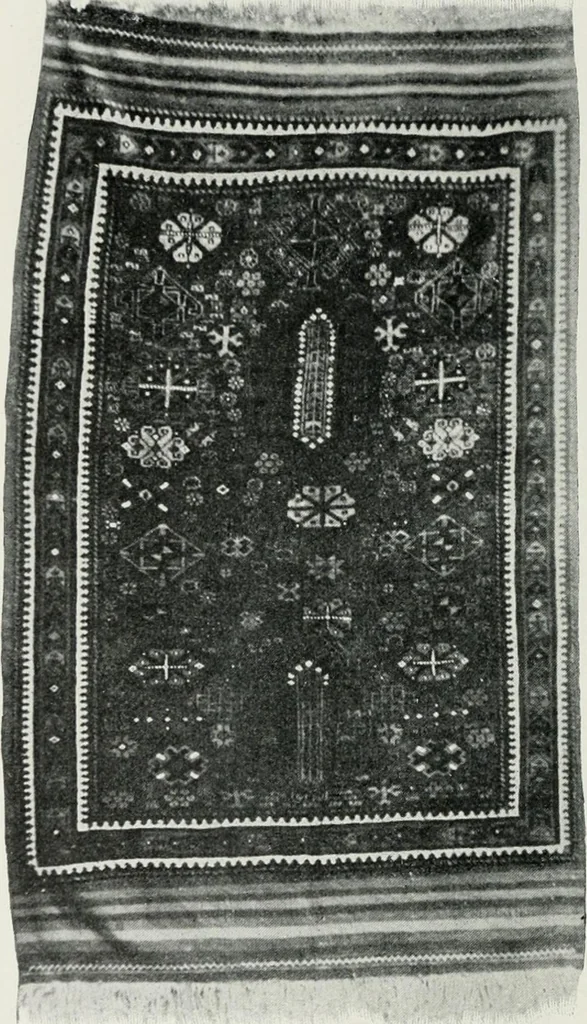 An illustration from Handbuch der orientalischen Teppichkunde, 1922, leaf 270