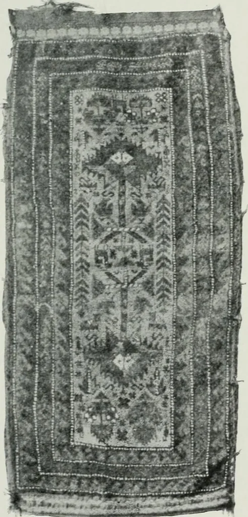 An illustration from Handbuch der orientalischen Teppichkunde, 1922, leaf 273