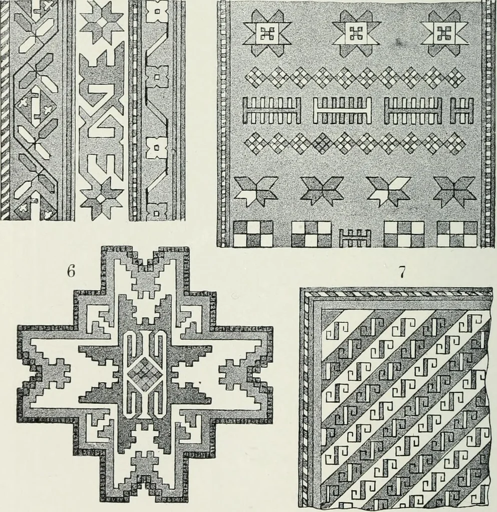 An illustration from Handbuch der orientalischen Teppichkunde, 1922, leaf 278