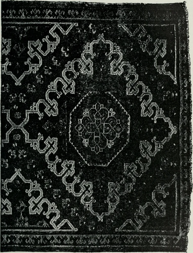 An illustration from Handbuch der orientalischen Teppichkunde, 1922, leaf 31