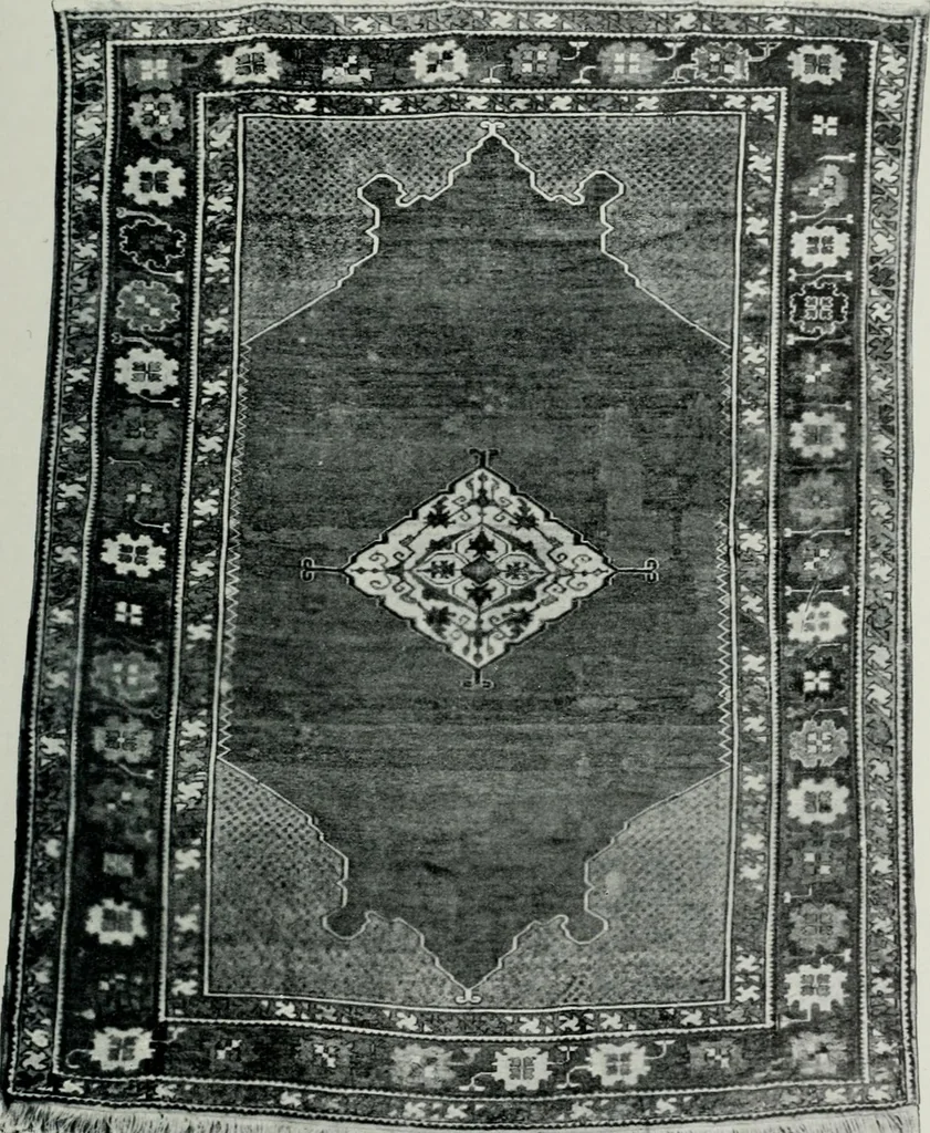 An illustration from Handbuch der orientalischen Teppichkunde, 1922, leaf 35
