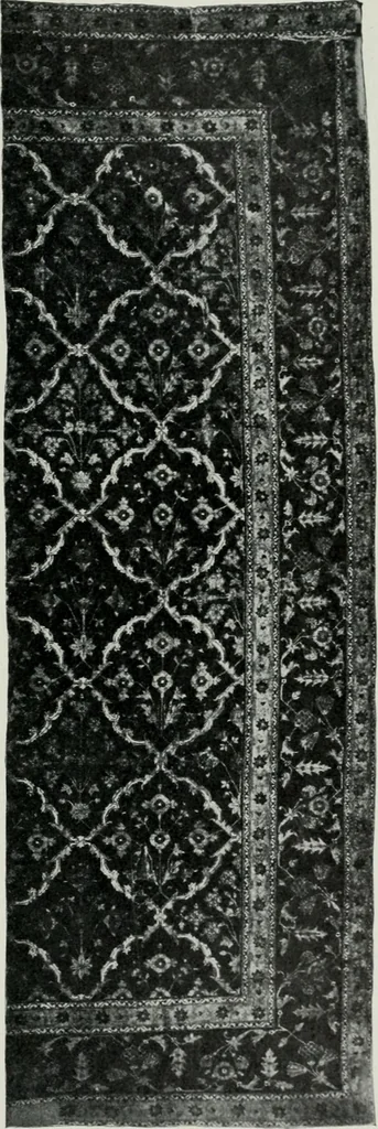 An illustration from Handbuch der orientalischen Teppichkunde, 1922, leaf 41