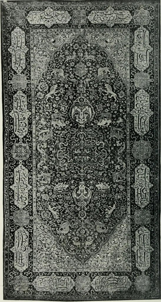 An illustration from Handbuch der orientalischen Teppichkunde, 1922, leaf 44