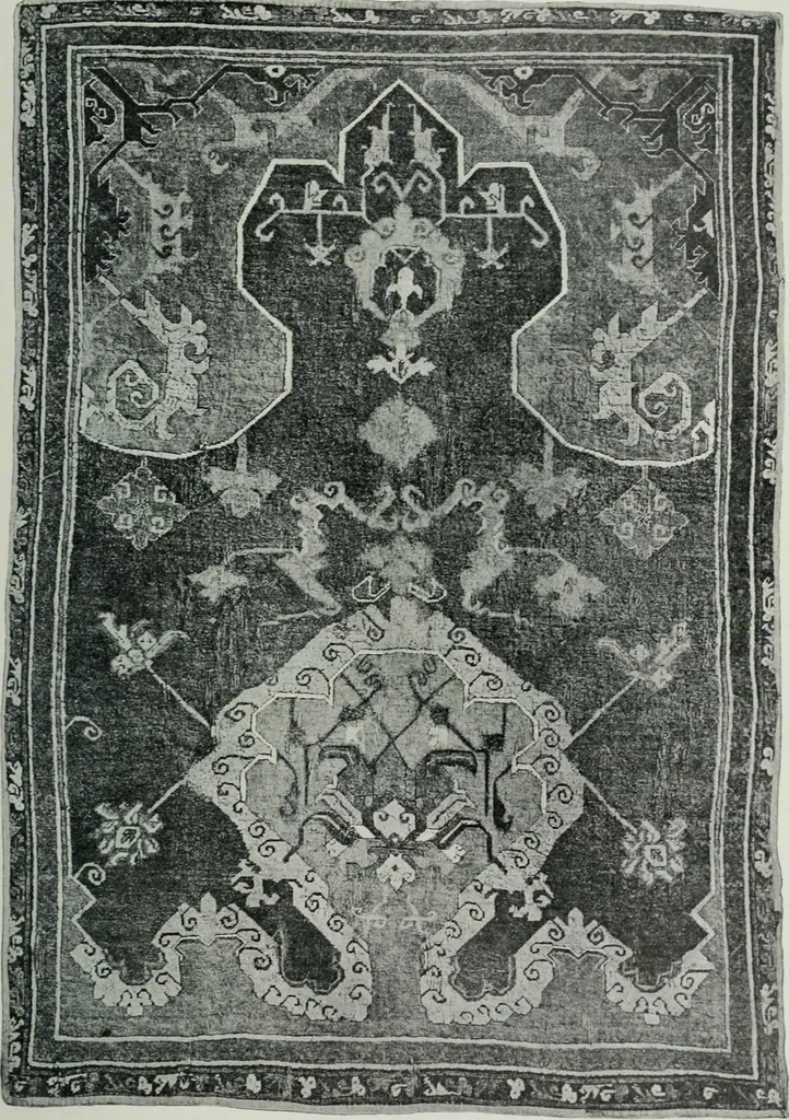 An illustration from Handbuch der orientalischen Teppichkunde, 1922, leaf 51