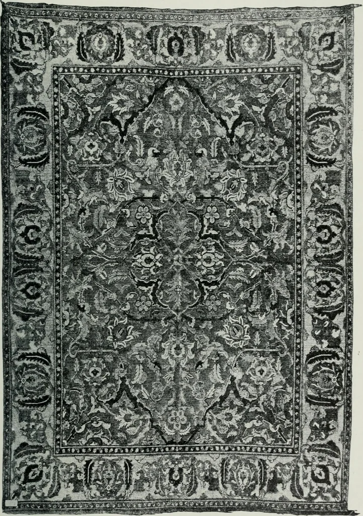 An illustration from Handbuch der orientalischen Teppichkunde, 1922, leaf 53