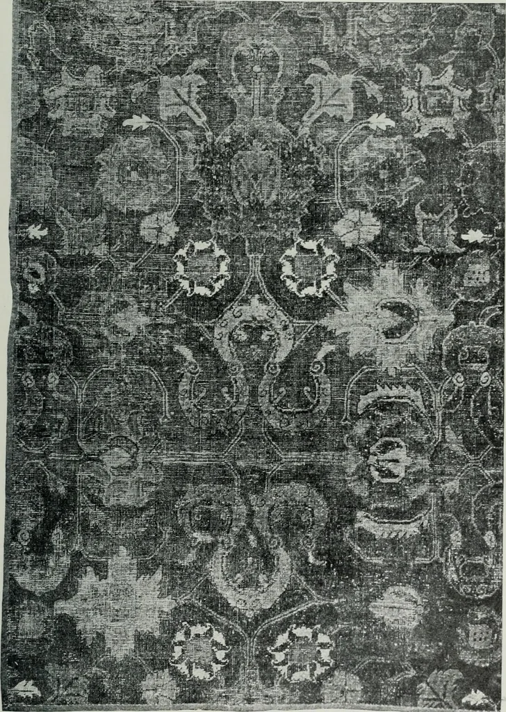 An illustration from Handbuch der orientalischen Teppichkunde, 1922, leaf 57