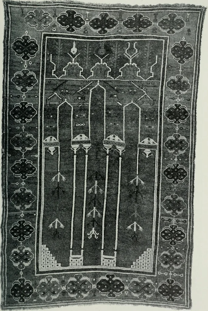 An illustration from Handbuch der orientalischen Teppichkunde, 1922, leaf 61