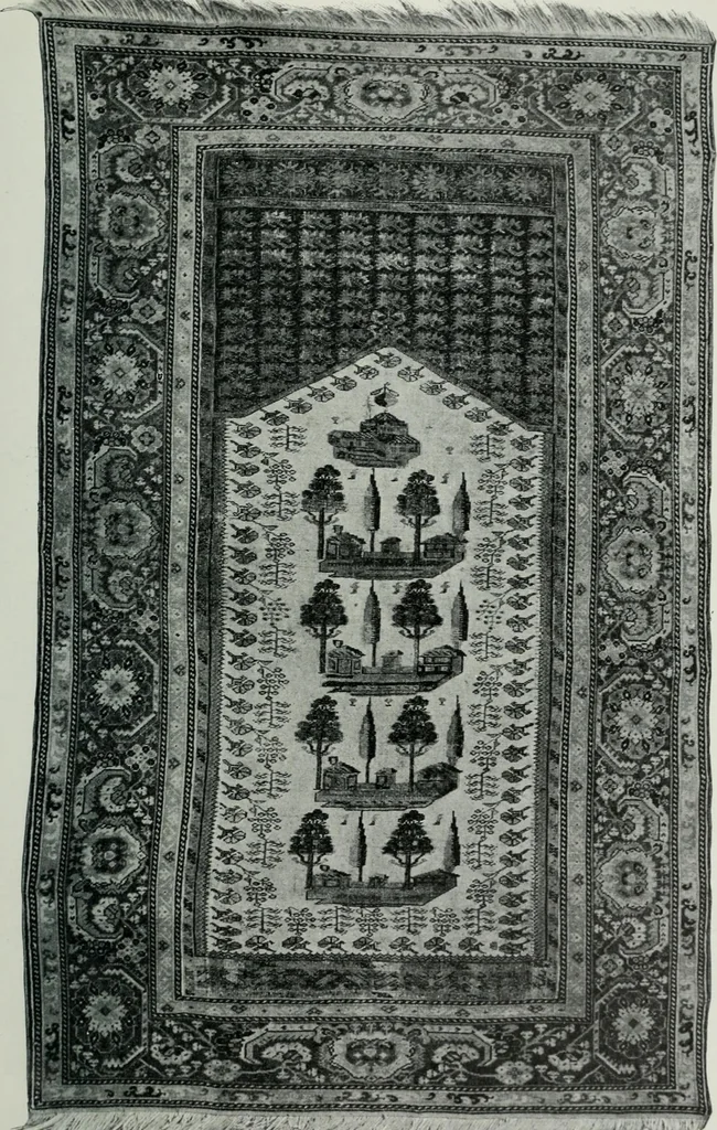 An illustration from Handbuch der orientalischen Teppichkunde, 1922, leaf 63