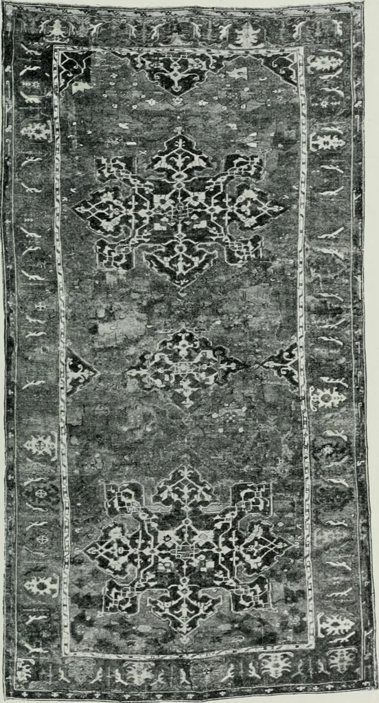An illustration from Handbuch der orientalischen Teppichkunde, 1922, leaf 69