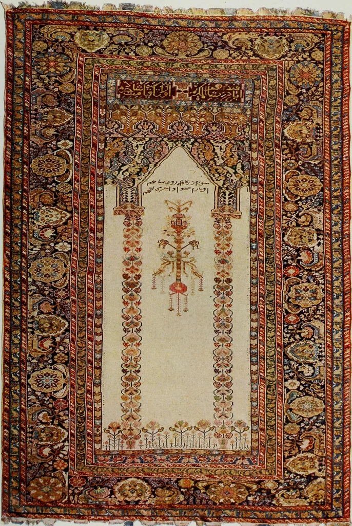 An illustration from Handbuch der orientalischen Teppichkunde, 1922, leaf 75