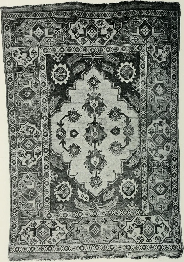 An illustration from Handbuch der orientalischen Teppichkunde, 1922, leaf 82