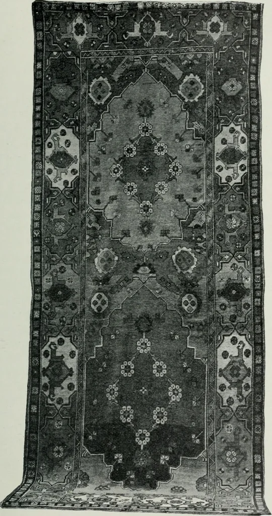 An illustration from Handbuch der orientalischen Teppichkunde, 1922, leaf 83