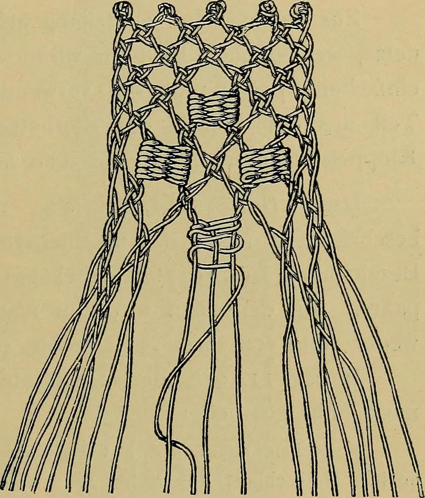 An illustration from Handbuch der Spitzenkunde, Technisches und Geschichtliches über die Näh-, Klöppel- und Maschinenspitzen, 1894, leaf 155