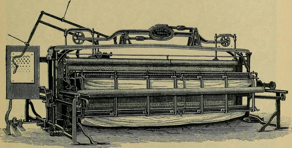 An illustration from Handbuch der Spitzenkunde, Technisches und Geschichtliches über die Näh-, Klöppel- und Maschinenspitzen, 1894, leaf 193