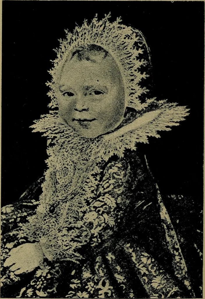 An illustration from Handbuch der Spitzenkunde, Technisches und Geschichtliches über die Näh-, Klöppel- und Maschinenspitzen, 1894, leaf 260