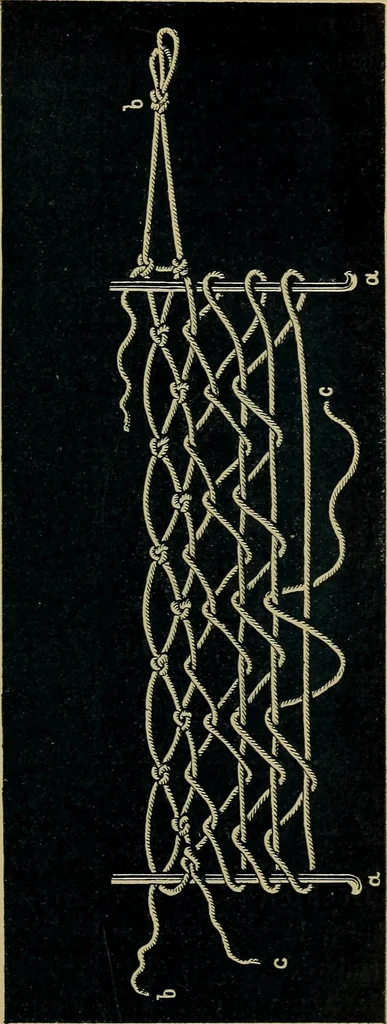 An illustration from Handbuch der Spitzenkunde, Technisches und Geschichtliches über die Näh-, Klöppel- und Maschinenspitzen, 1894, leaf 33