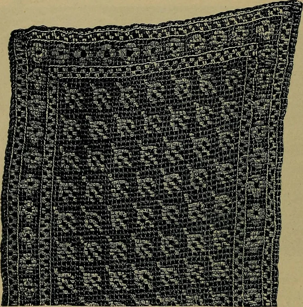 An illustration from Handbuch der Spitzenkunde, Technisches und Geschichtliches über die Näh-, Klöppel- und Maschinenspitzen, 1894, leaf 42