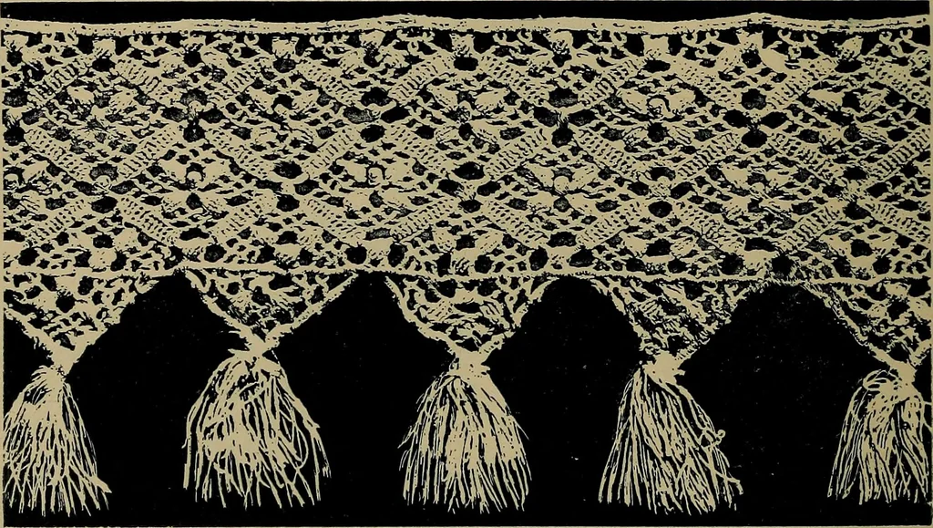 An illustration from Handbuch der Spitzenkunde, Technisches und Geschichtliches über die Näh-, Klöppel- und Maschinenspitzen, 1894, leaf 52