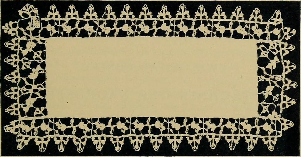 An illustration from Handbuch der Spitzenkunde, Technisches und Geschichtliches über die Näh-, Klöppel- und Maschinenspitzen, 1894, leaf 65