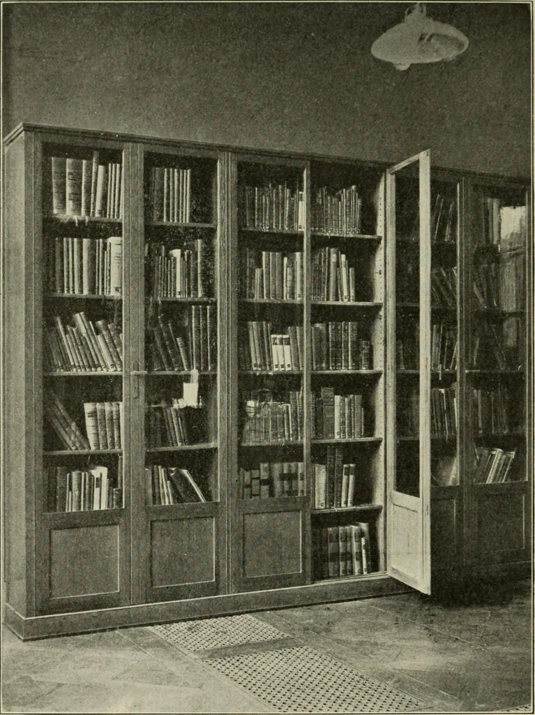 An illustration from Handbuch für kupferstichsammlungen ; vorschläge zu deren anlage und führung, 1916, leaf 96