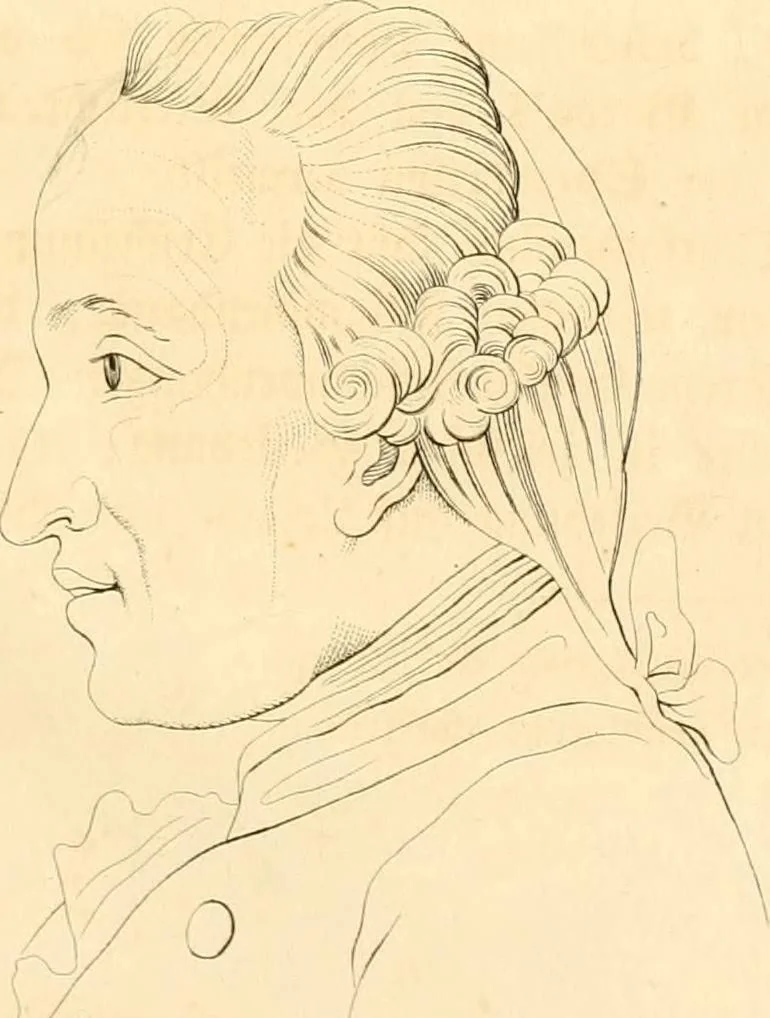 An illustration from Handbuch der Phrenologie, 1845, leaf 247