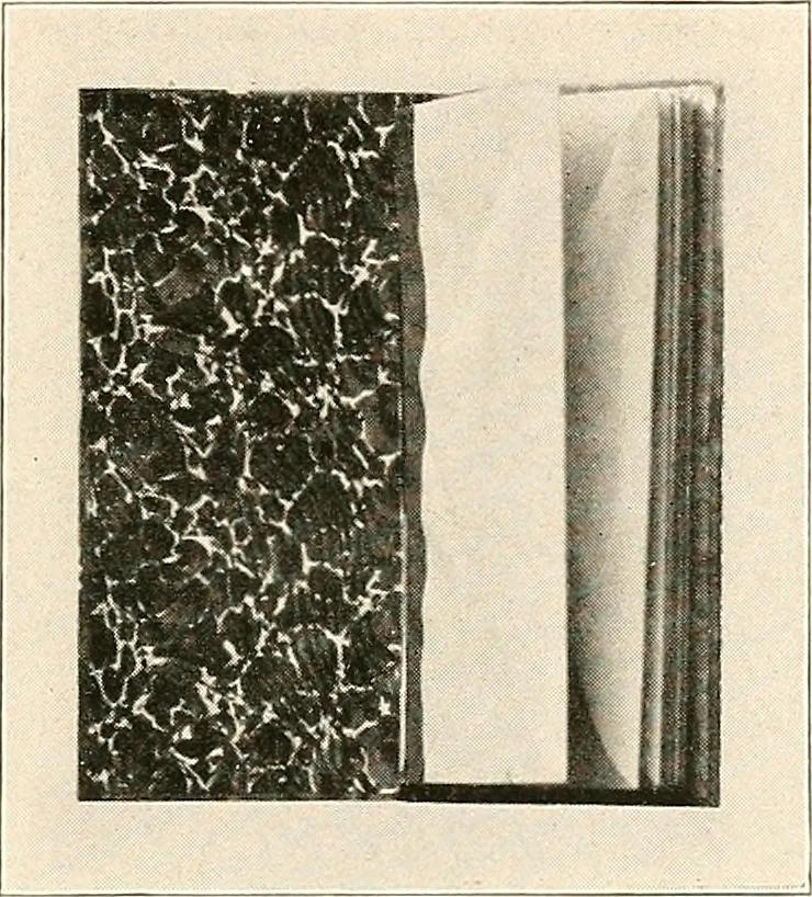 An illustration from Handicraft for girls; a tentative course in needlework, basketry, designing, paper and cardboard construction, textile fibers and fabrics and home decoration and care, designed for use in schools and homes, 1910, leaf 111