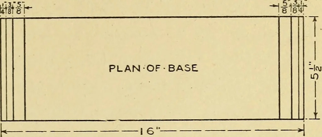 An illustration from Handicraft for handy boys; practical plans for work and play, with many ideas for earning money, 1911, leaf 148
