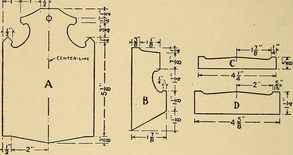 An illustration from Handicraft for handy boys; practical plans for work and play, with many ideas for earning money, 1911, leaf 237