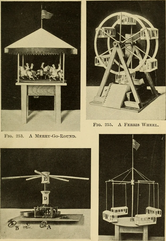 An illustration from Handicraft for handy boys; practical plans for work and play, with many ideas for earning money, 1911, leaf 244