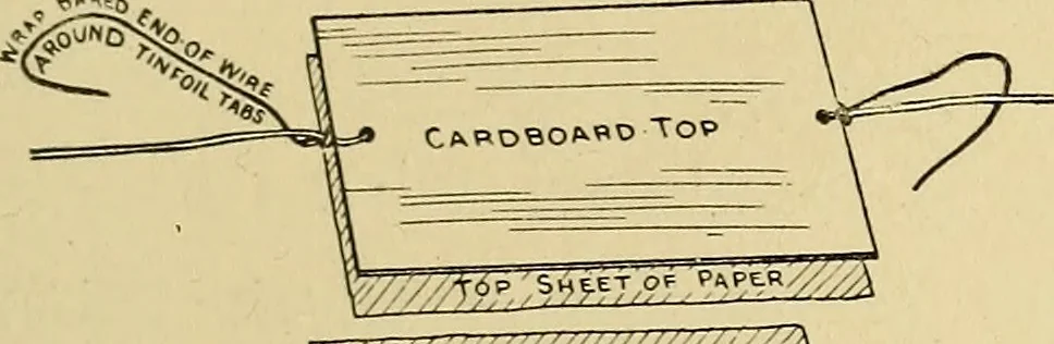 An illustration from Handicraft for handy boys; practical plans for work and play, with many ideas for earning money, 1911, leaf 294