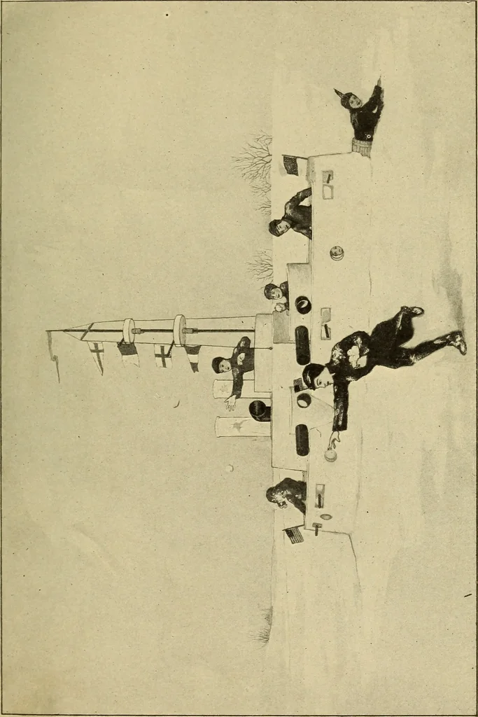 An illustration from Handicraft for handy boys; practical plans for work and play, with many ideas for earning money, 1911, leaf 334