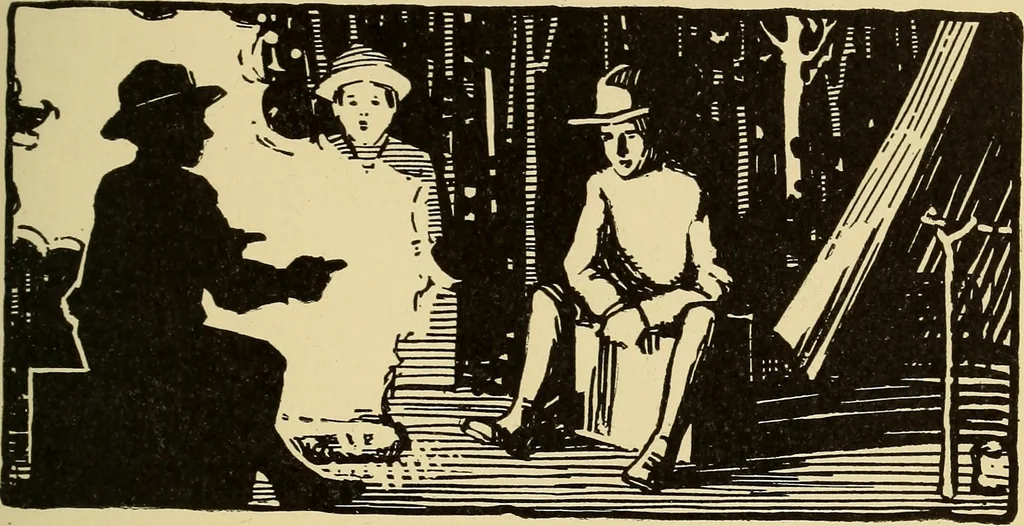 An illustration from Handicraft for handy boys; practical plans for work and play, with many ideas for earning money, 1911, leaf 354